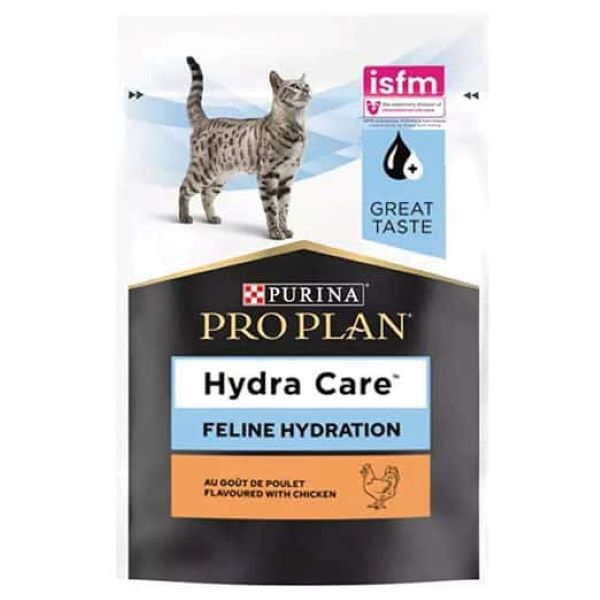 Purina Pro Plan Veterinary Diet Hydra Care Adult Cat Pouch Κοτοπουλο 75Gr